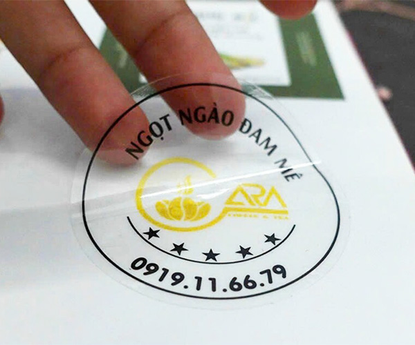 In tem nhãn